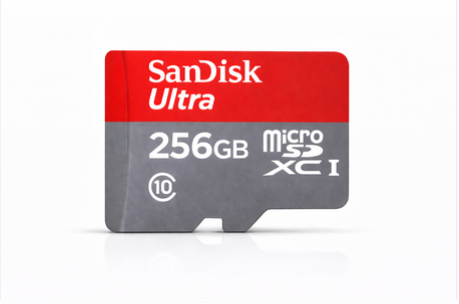 Second image of SanDisk Micro Memory Card SD Adapter 4 8GB 16GB 32GB 64GB 128GB 256GB 512GB TF