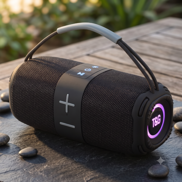 TG116C Portable Bluetooth Speaker Wireless Stereo Loud Bass Rechargeable - 668 Ink Black