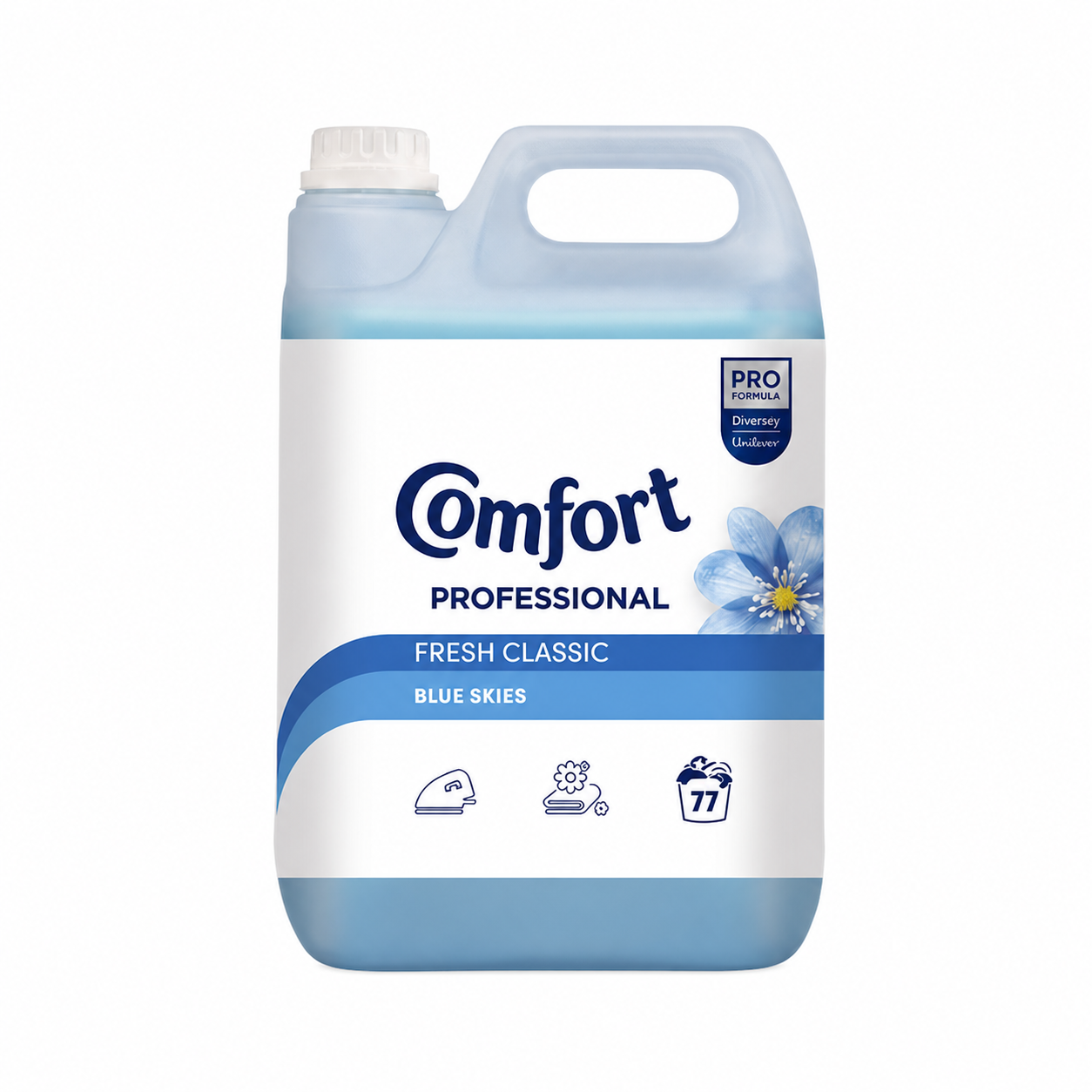 Comfort Fabric Softener 2x4.8L | Blue Skies | 154 Wash | Long Lasting Fresh